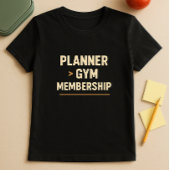 Grappige back-to-school ouder; ouderplanning t-shirt