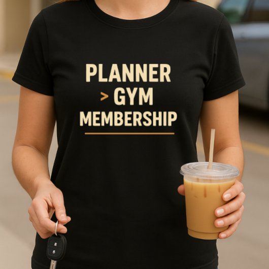 Grappige back-to-school ouder; ouderplanning t-shirt
