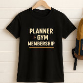 Grappige back-to-school ouder; ouderplanning t-shirt
