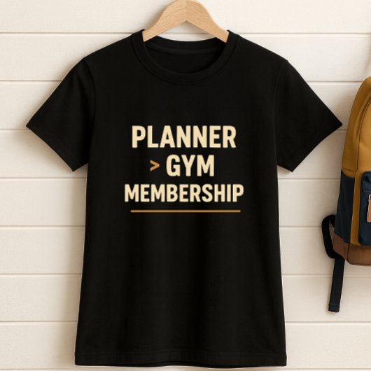 Grappige back-to-school ouder; ouderplanning t-shirt