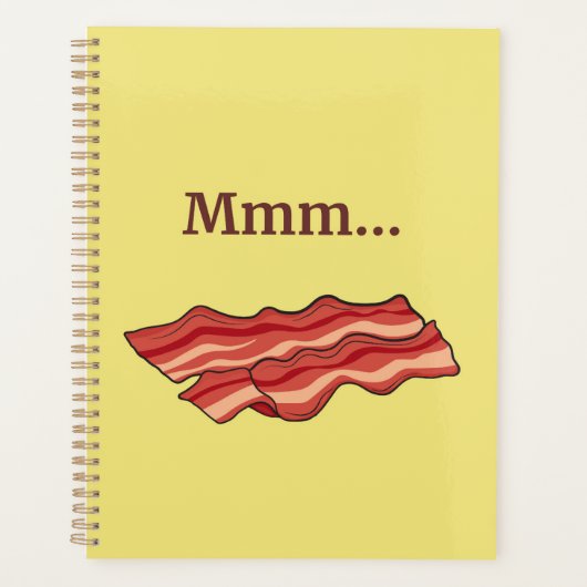 Grappige bacon planner (Voorkant)