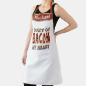 Grappige Bacon Quotes, Gezegden Print Humor Schort (Insitu)