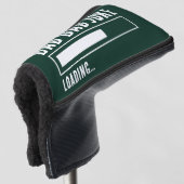 Grappige Bad Dad Joke Loading Golfheadcover (3/4 voorkant)