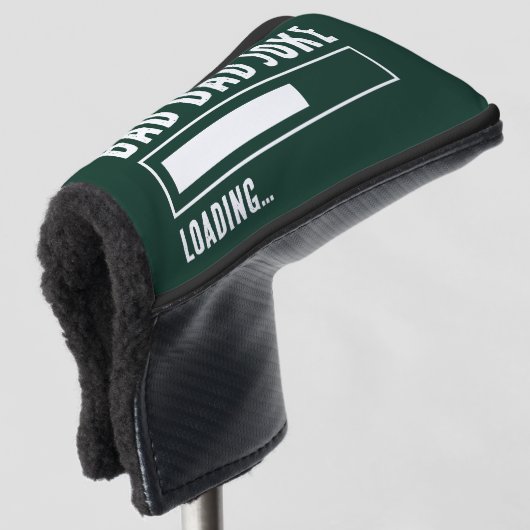 Grappige Bad Dad Joke Loading Golfheadcover (3/4 voorkant)