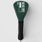 Grappige Bad Dad Joke Loading Golfheadcover (Voorkant)
