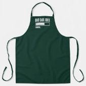 Grappige Bad Dad Joke Loading Schort (Voorkant)