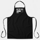Grappige Bad Dad Joke Loading Schort (Voorkant)