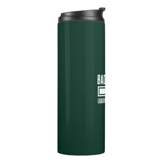 Grappige Bad Dad Joke Loading Thermosbeker (Gedraaid links)