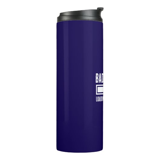 Grappige Bad Dad Joke Loading Thermosbeker (Gedraaid links)