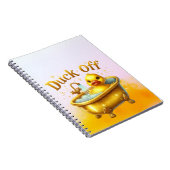 Grappige Bad Eend Notitieboek (Rechterzijde)