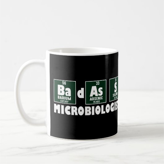 Grappige Badass Microbioloog Koffiemok (Links)