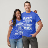 Grappige badass opa t-shirt (Unisex)