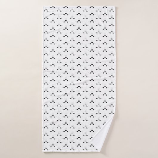 Grappige badhanddoek met Curiosity Eyes - Smile (Badhanddoek)