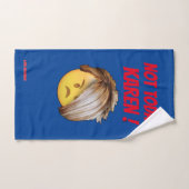 grappige badhanddoek set "NIET VANDAAG KAREN" Bad Handdoek (Handdoek)