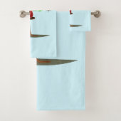 Grappige badhanddoeken kikker spelen gitaar - uw k bad handdoek (Insitu)