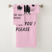 Grappige badhanddoeken met Curiosity Eyes - Smile Bad Handdoek (Insitu)