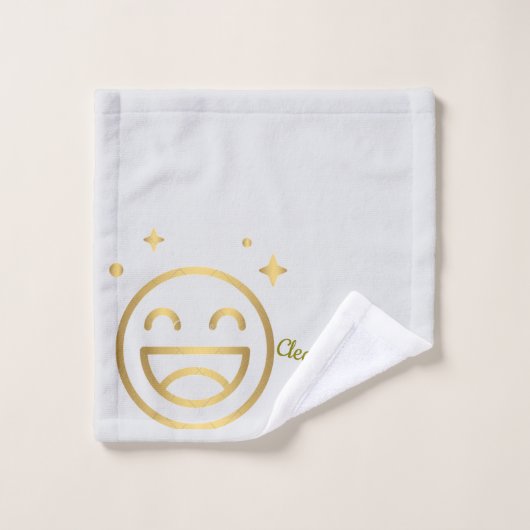 Grappige badhanddoekset - "Droog ons niet uit! Bad Handdoek (Wasdoekje)