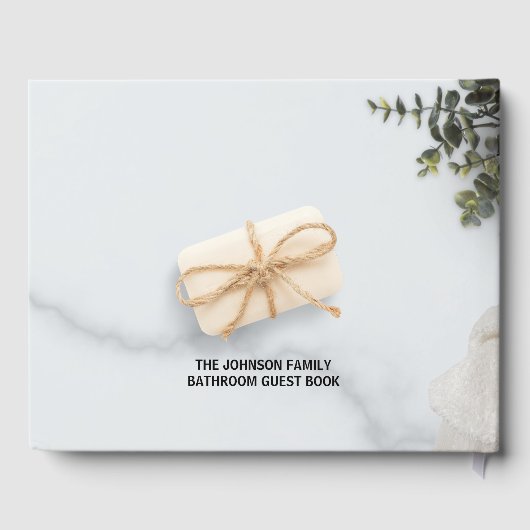 Grappige badkamer Humor 5-sterrenbadkamer met Revi Gastenboek (Achterkant)