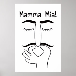 grappige badkamer muur kunst poster