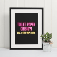 Grappige badkamer Neon Quote