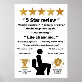 Grappige badkamer Reviewen Poster