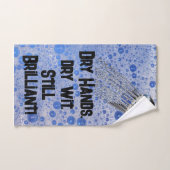 Grappige Badkamer tiener jongens badkamer decor Handdoek (Handdoek)