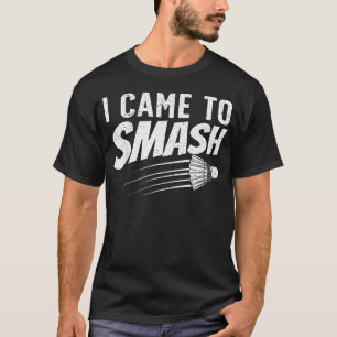 Grappige Badminton Badminton T-shirt