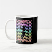 Grappige Badminton Shuttle Badminton Player S Koffiemok (Links)