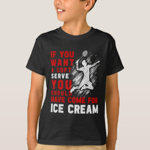 Grappige Badminton Shuttle Retro Vintage Voor Mann T-shirt