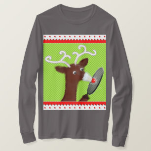 Grappige Badminton T-shirt