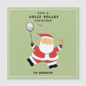 Grappige Badminton Vakantiekaarten (Voorkant)