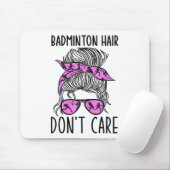 Grappige badmintonspeler en minnaar - Shuttle Badm Muismat (Met muis)