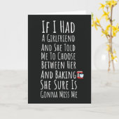 Grappige bakkaarten voor hem tienerjongens mannen  kaart (Gele Bloem)