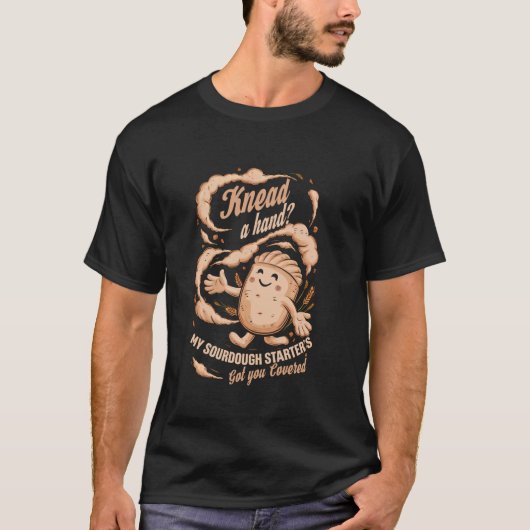 Grappige bakker broodliefhebber Sourdough Baker Ba T-shirt (Voorkant)
