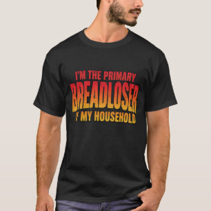 Grappige bakker Ik ben de primaire broodverdiener T-shirt