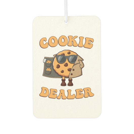 Grappige bakker van koekjes luchtverfrisser (Voorkant)