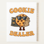 Grappige bakker van koekjes planner (Achterkant)