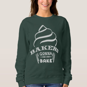 Grappige Bakkers Gaan Cupcake Koken, Bakken Trui