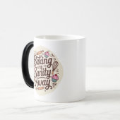Grappige Bakquote Typografie Ontwerp Magische Mok (Voorkant links)
