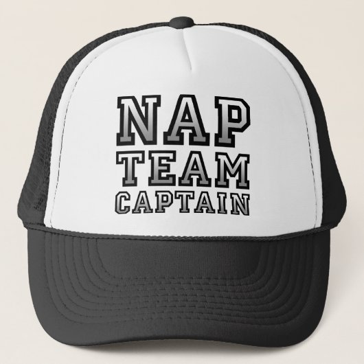 Grappige Bal Cap Hoed Voor Slaap Team Kapitein Trucker Pet (Voorkant)