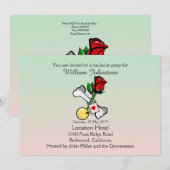 Grappige Ball And Chain vrijgezellenfeest uitnodig Kaart (Voorkant / Achterkant)