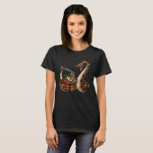 Grappige Ball Python Art voor mannen vrouwen Snake T-shirt (Voorkant volledig)