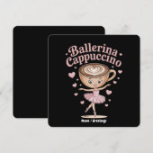 Grappige Ballerina Cappuccina Italiaanse Brainrot  Kaart (Voorkant / Achterkant)