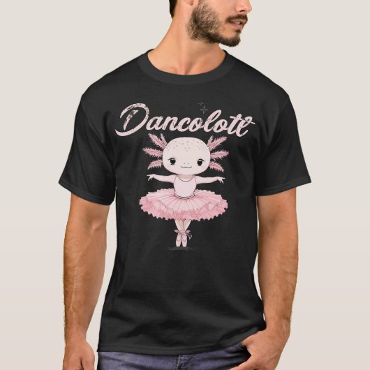Grappige Ballet Dans Moeder Dancolotl Axolotl Ball T-shirt (Voorkant)