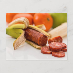 Grappige Banaan door winkelier Briefkaart