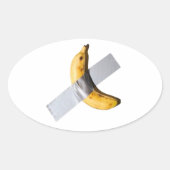 Grappige Banaan Duct Tape Sticker – Grappig en Uni (Voorkant)