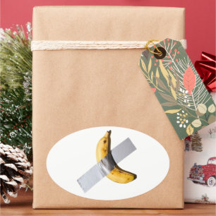 Grappige Banaan Duct Tape Sticker – Grappig en Uni