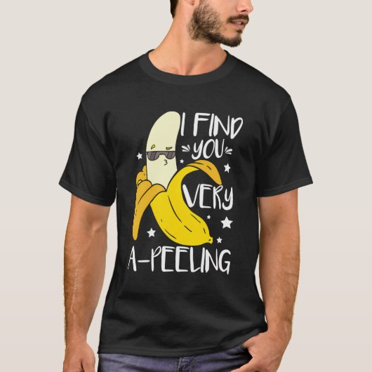 Grappige banaan fruit liefhebber t-shirt (Voorkant)