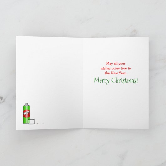 Grappige Banaan Kerstfruit Vakantie Kaarten (Binnen)