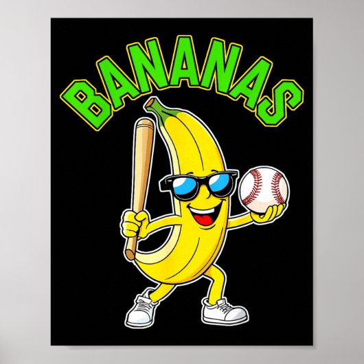 Grappige banaan poster (Voorkant)